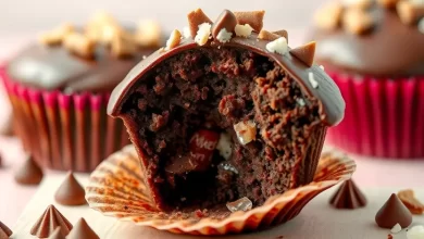 Photo of Шоколадный маффин с сюрпризом внутри
